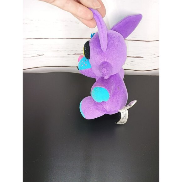 Fnaf Purple & Blue Plush Toy 8" Eyepatch & Cute Details Collectible Stuffed Anim - Picture 3 of 6